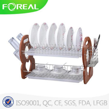 22-Zoll-Dish Drainer mit Besteckhalter und Becher